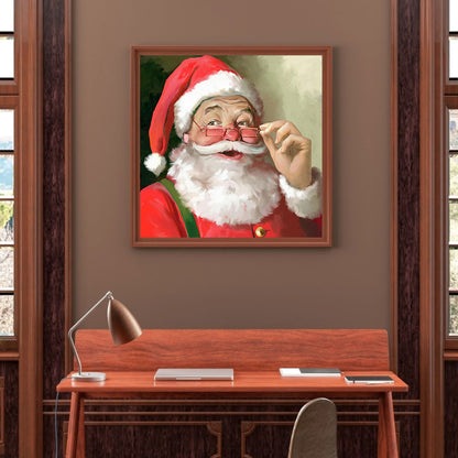 Santa Claus - Full Round Drill Diamond Painting 50*50CM