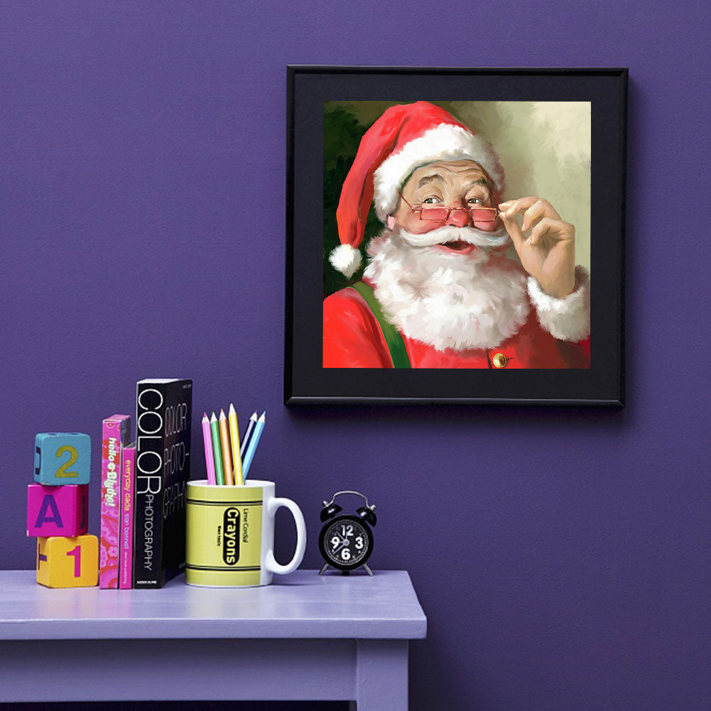 Santa Claus - Full Round Drill Diamond Painting 50*50CM