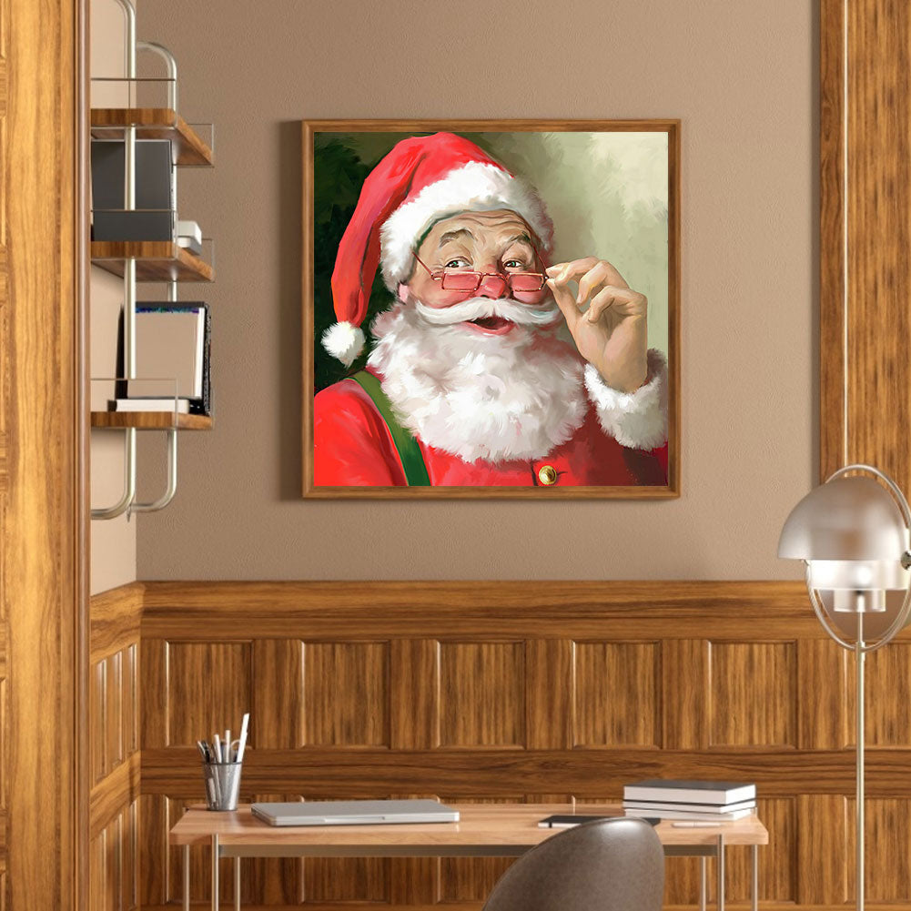 Santa Claus - Full Round Drill Diamond Painting 50*50CM