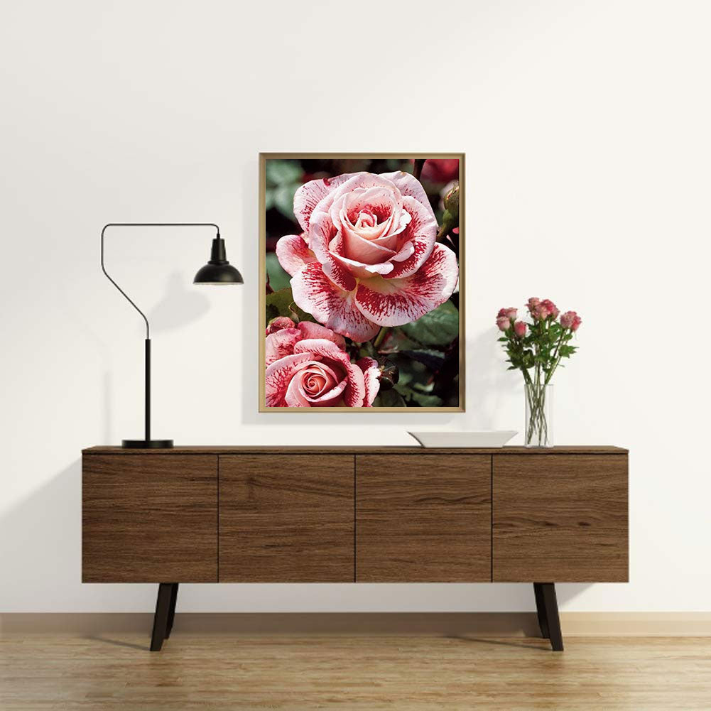 Rose - Full Round Drill Diamond Painting 30*40CM