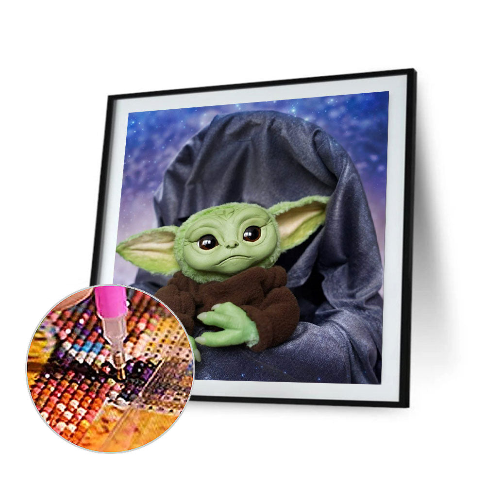 Yoda - Full Round Drill Diamond Painting 30*30CM