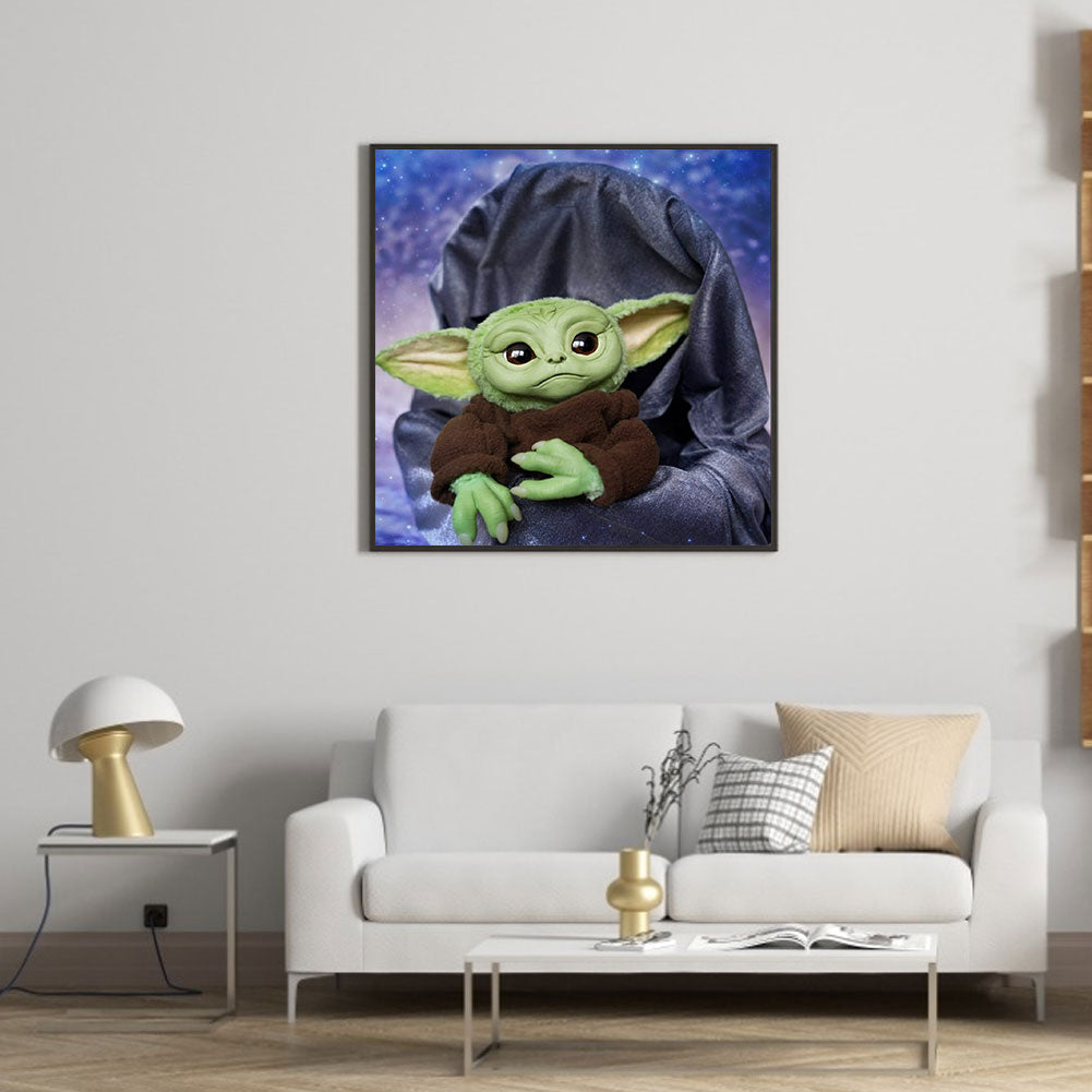 Yoda - Full Round Drill Diamond Painting 30*30CM