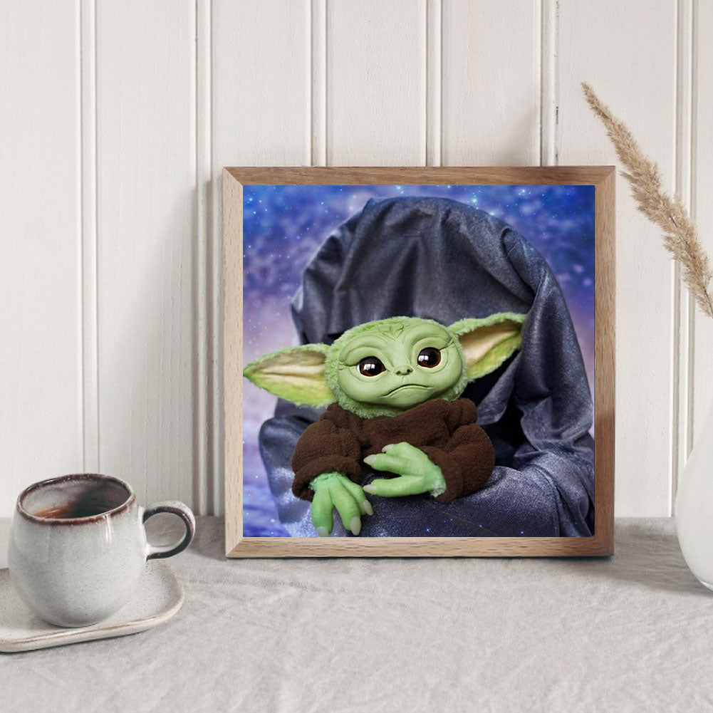 Yoda - Full Round Drill Diamond Painting 30*30CM