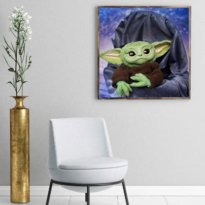 Yoda - Full Round Drill Diamond Painting 30*30CM