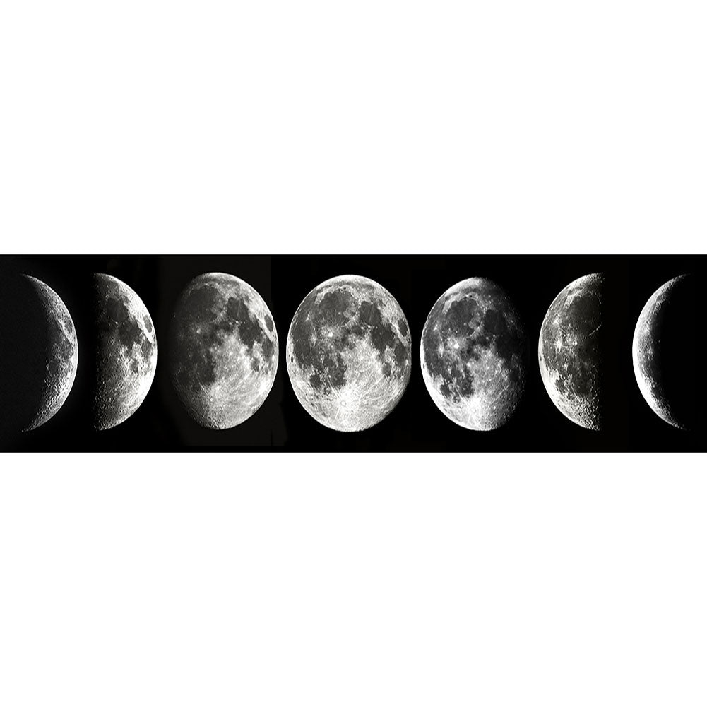 Moon Change - Full Square Drill Diamond Painting 115*30CM