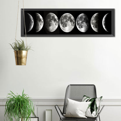 Moon Change - Full Square Drill Diamond Painting 115*30CM