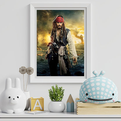 Captain Jack - Full Round Drill Diamond Painting 30*40CM