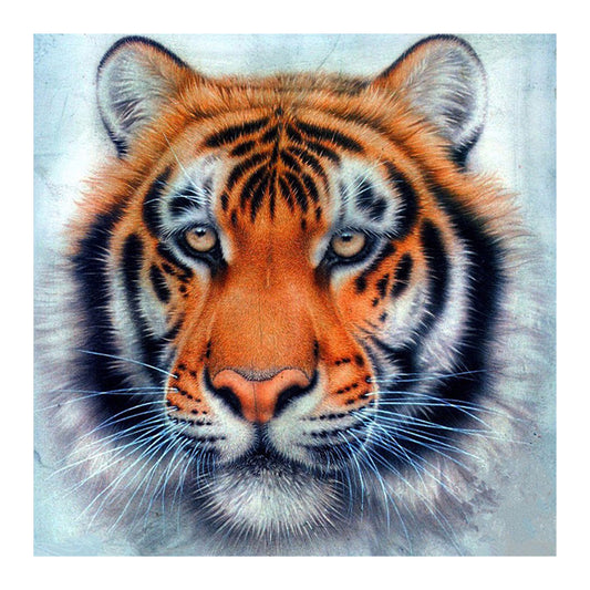 Tiger - Full Round Drill Diamond Painting 40*40CM