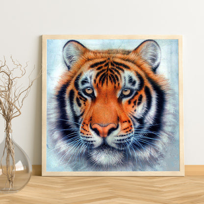 Tiger - Full Round Drill Diamond Painting 40*40CM