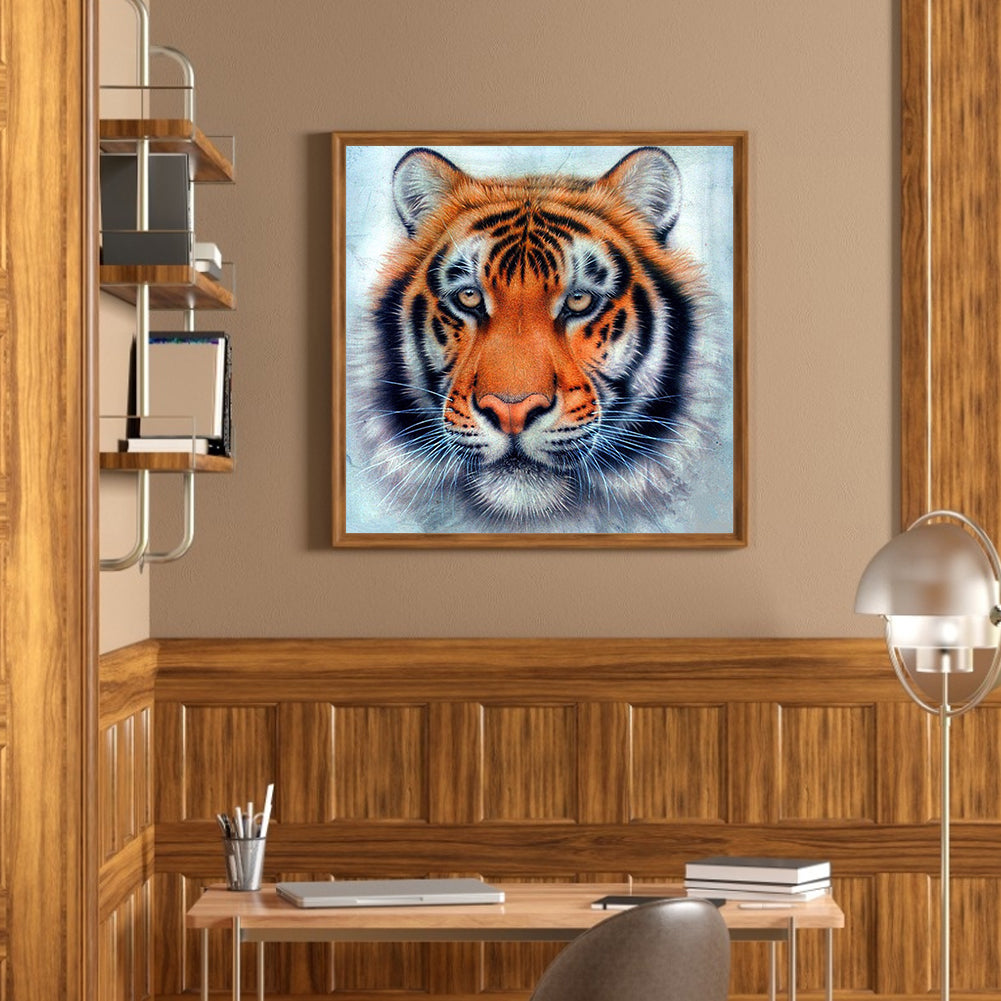 Tiger - Full Round Drill Diamond Painting 40*40CM