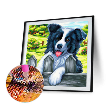 Puppy - Full Square Drill Diamond Painting 30*30CM