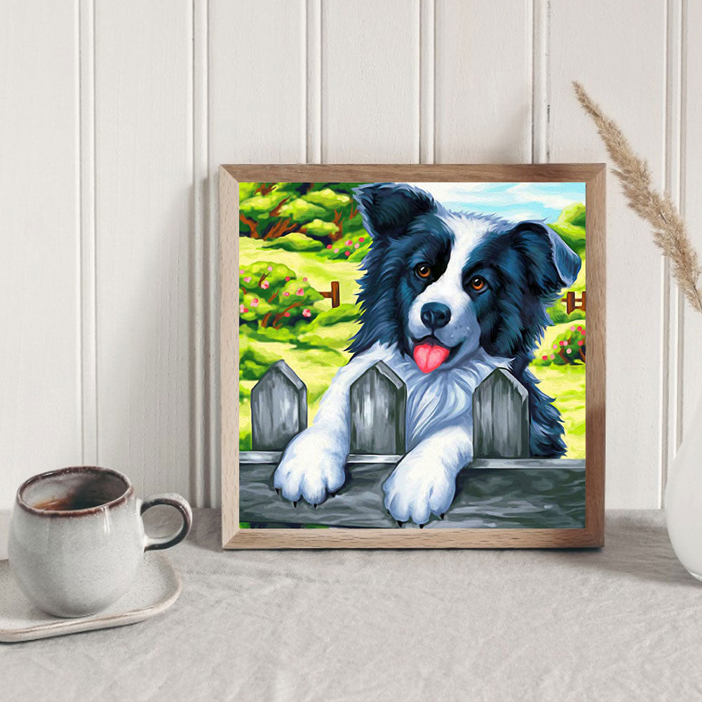 Puppy - Full Square Drill Diamond Painting 30*30CM