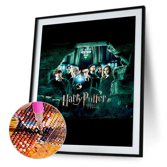 Harry Potter - Full Round Drill Diamond Painting 30*40CM