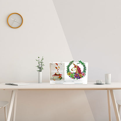 DIY Diamond Painting Desktop Paper Calendar Daily Scheduler Table Planner