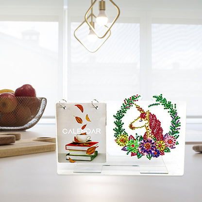 DIY Diamond Painting Desktop Paper Calendar Daily Scheduler Table Planner