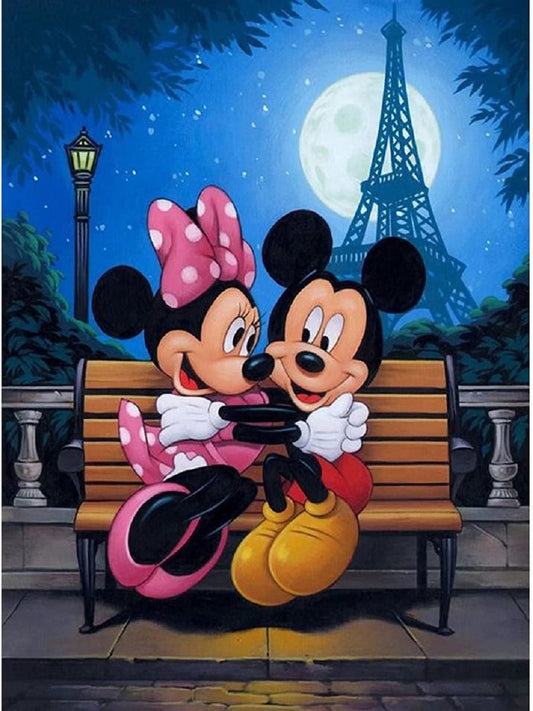 Mickey Mouse - Full Round Drill Diamond Painting 30*40CM