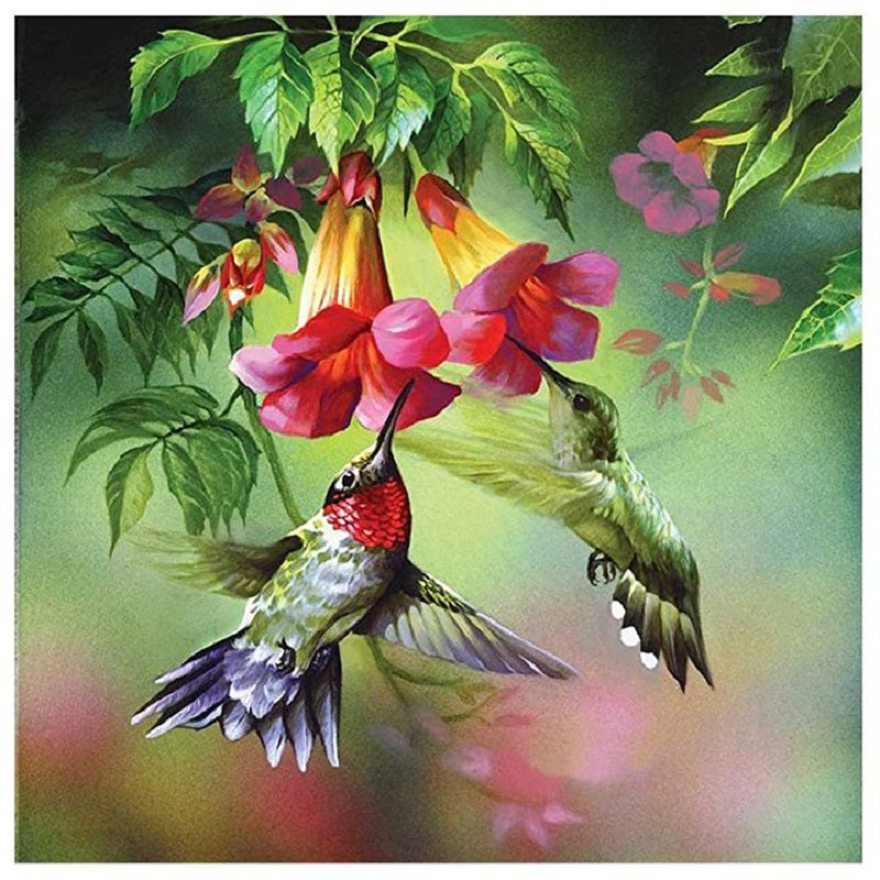 Bird - Full Square Drill Diamond Painting 30*30CM