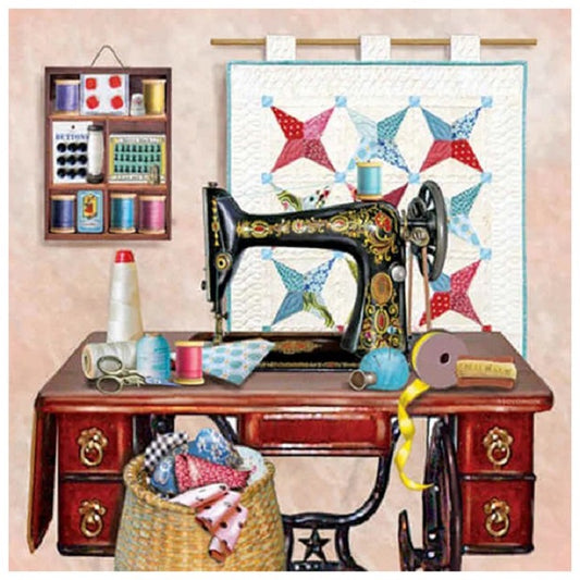 Sewing Machine - Full Square Drill Diamond Painting 40*40CM