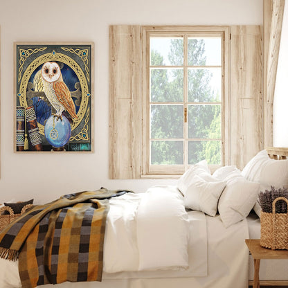 Owl - Special Shaped Drill Diamond Paiting 30*40CM