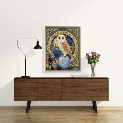 Owl - Special Shaped Drill Diamond Paiting 30*40CM