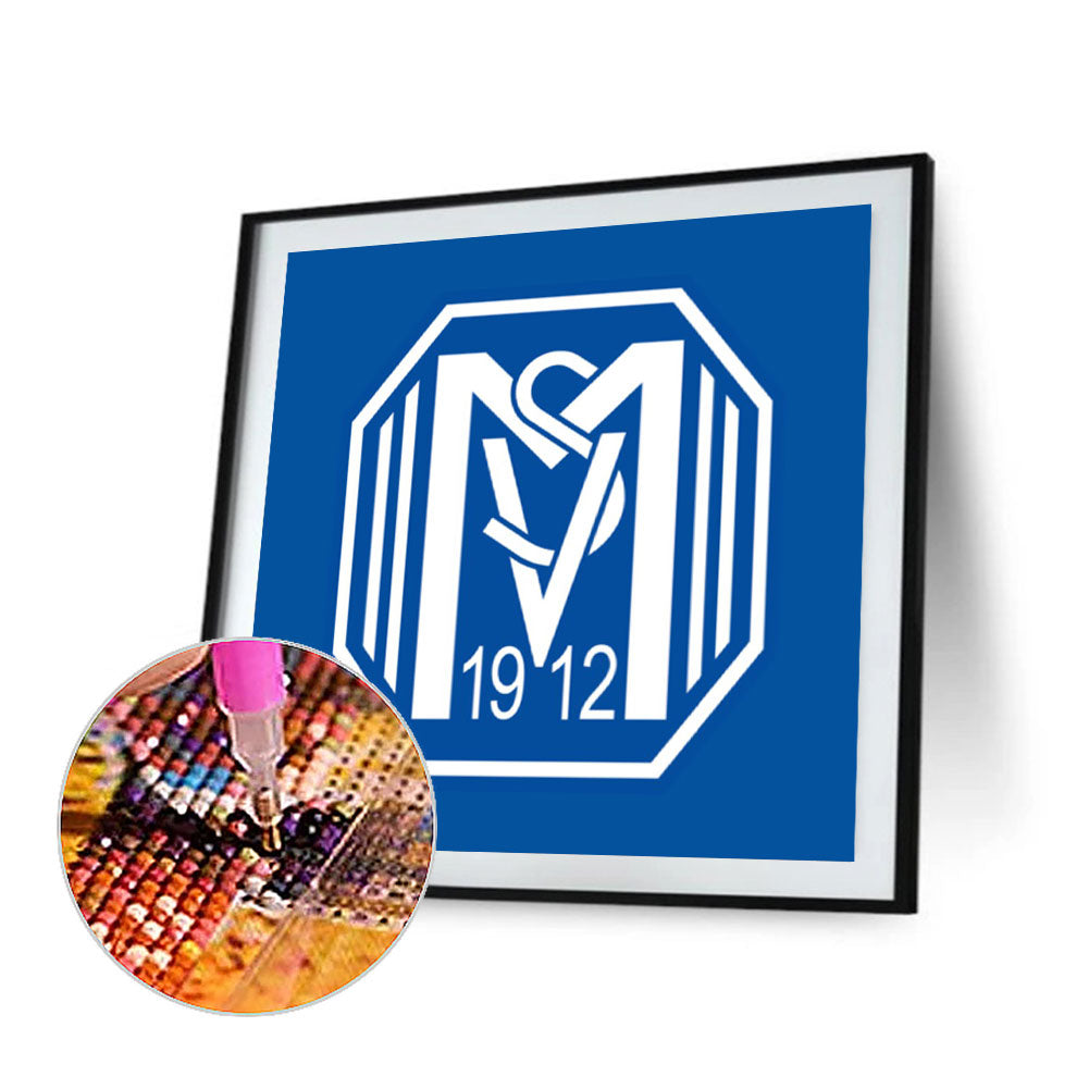 Team Logo - Full Round Drill Diamond Painting 40*40CM