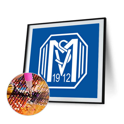 Team Logo - Full Round Drill Diamond Painting 40*40CM