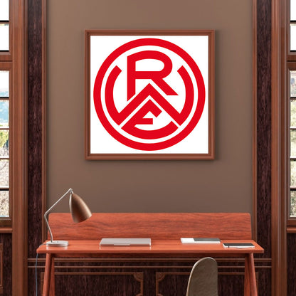Team Logo - Full Round Drill Diamond Painting 40*40CM