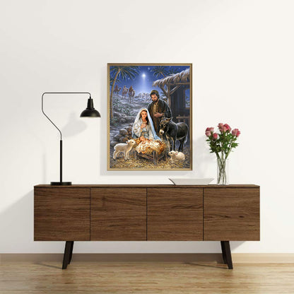 Nativity - Full Square Drill Diamond Painting 40*50CM