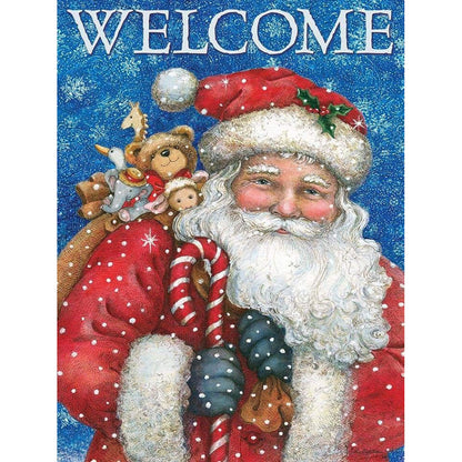 Santa Claus - Full Round Drill Diamond Painting 50*60CM