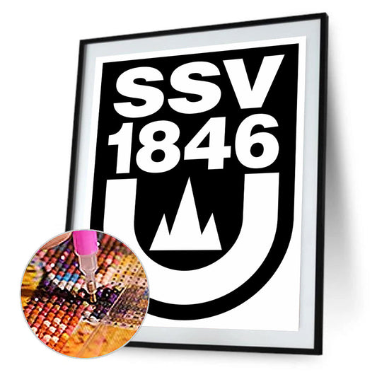Team Logo - Full Round Drill Diamond Painting 30*40CM