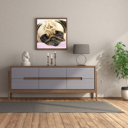 Pug Dog - Full Square Drill Diamond Painting 30*30CM