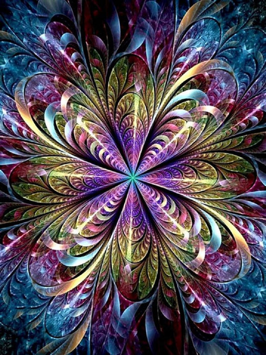 Mandala - Full Round Drill Diamond Painting 40*50CM