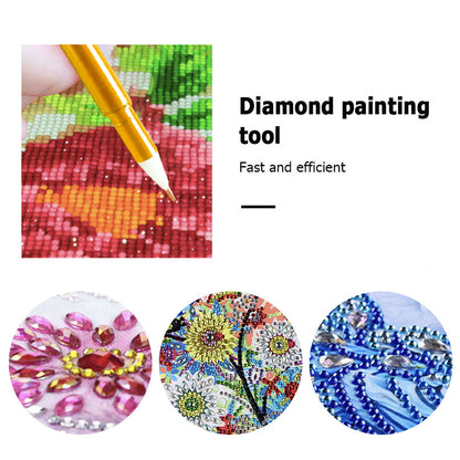 5D Diamond Painting Point Drill Pen Feather Shape DIY Craft Picker Pencil Tools