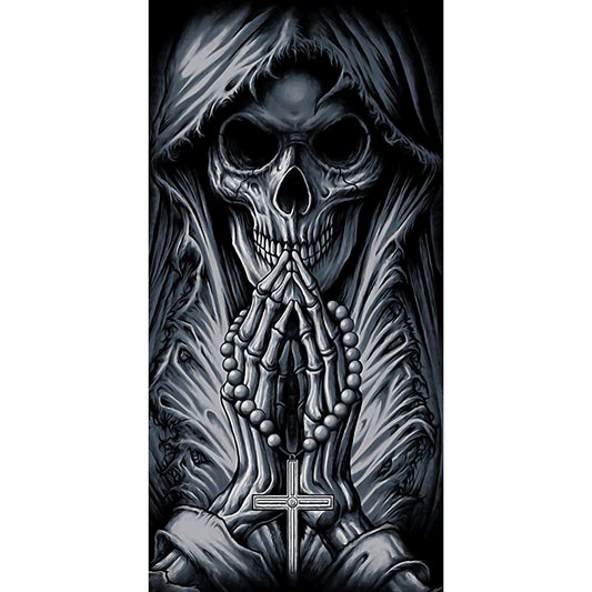 Praying Skeleton - Full Square Drill Diamond Painting 45*85CM