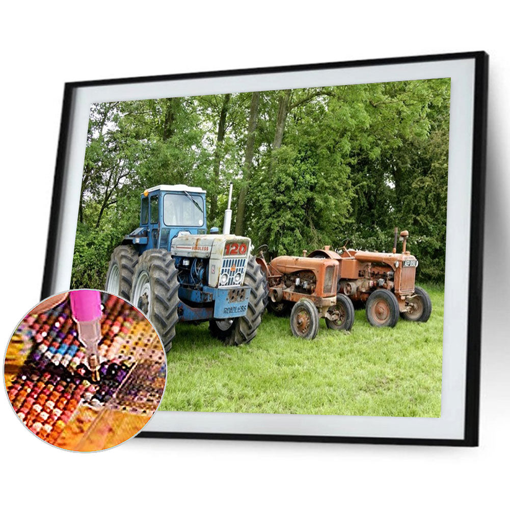 Farm Harvester - Full Round Drill Diamond Painting 40*30CM