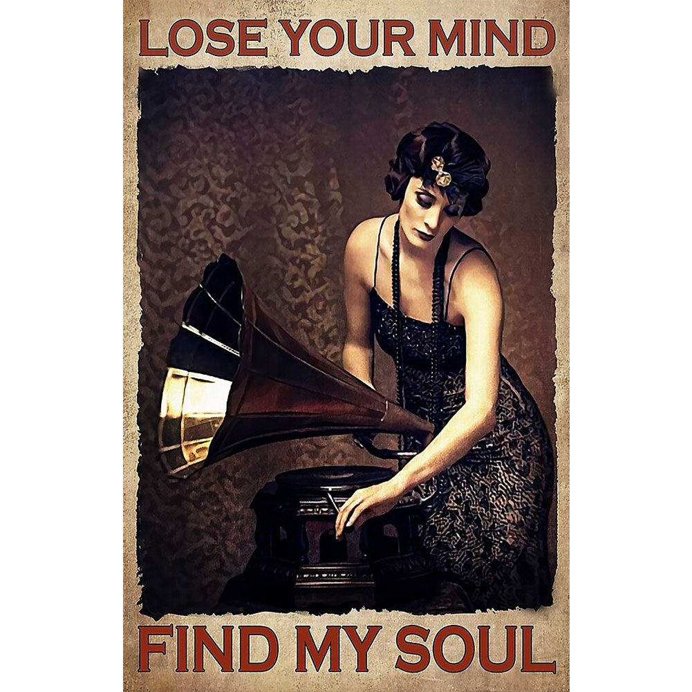 Soul Music - Full Round Drill Diamond Painting 40*60CM