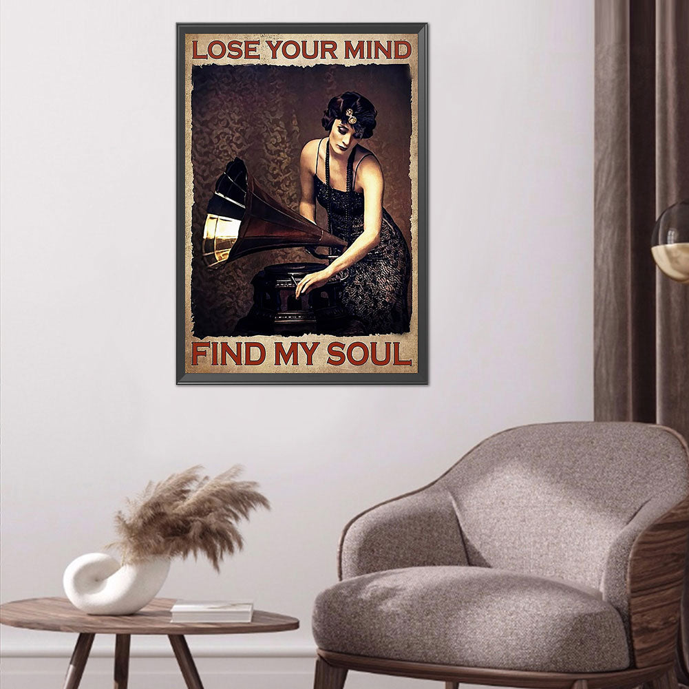 Soul Music - Full Round Drill Diamond Painting 40*60CM
