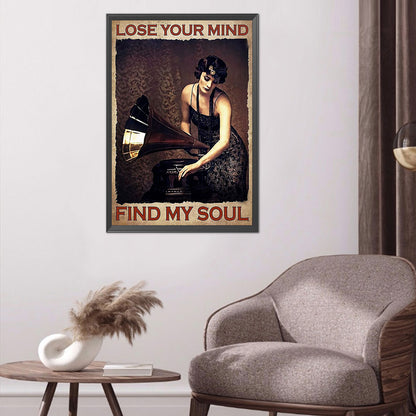 Soul Music - Full Round Drill Diamond Painting 40*60CM