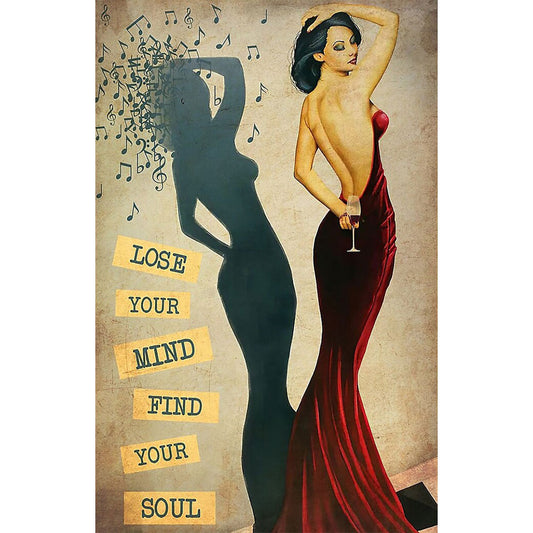 Soul Music - Full Round Drill Diamond Painting 40*60CM