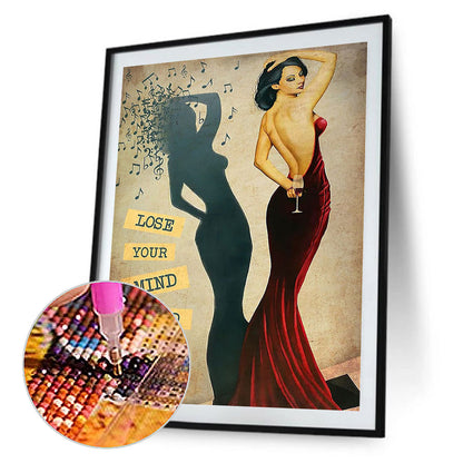 Soul Music - Full Round Drill Diamond Painting 40*60CM