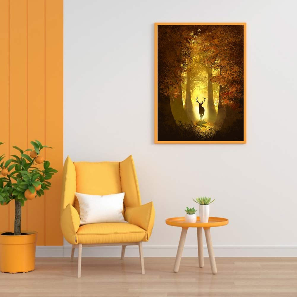 Forest Fawn - Full Round Drill Diamond Painting 30*40CM
