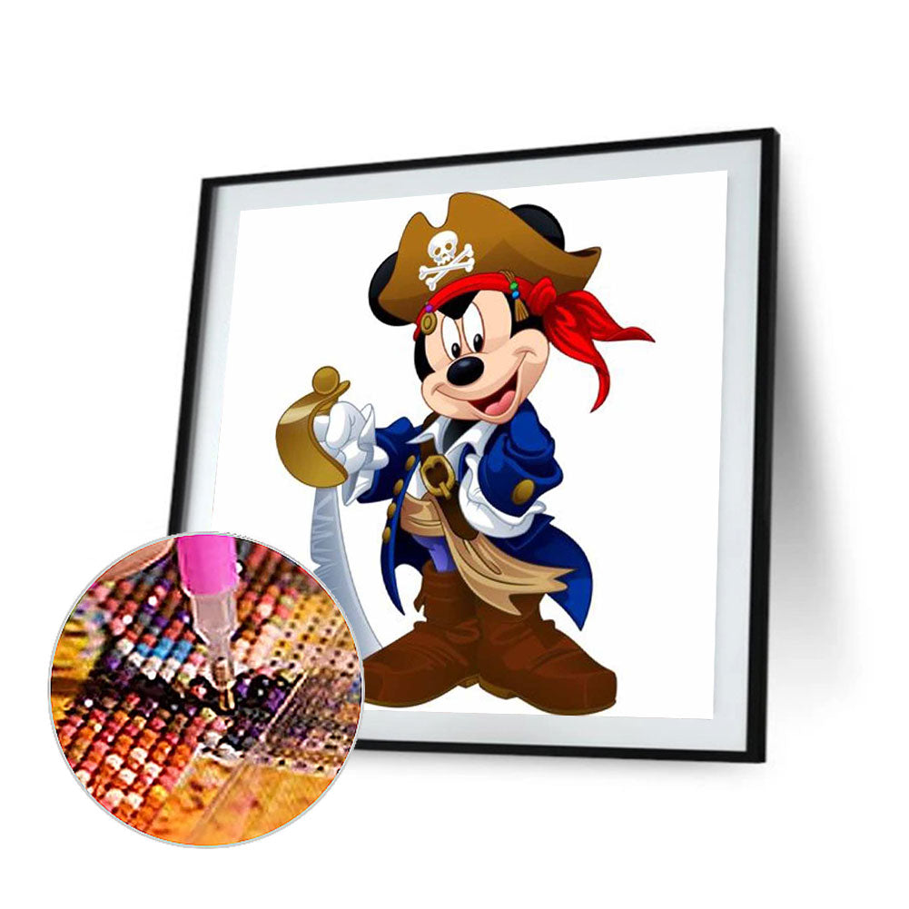 Disney Mickey - Full Round Drill Diamond Painting 40*40CM