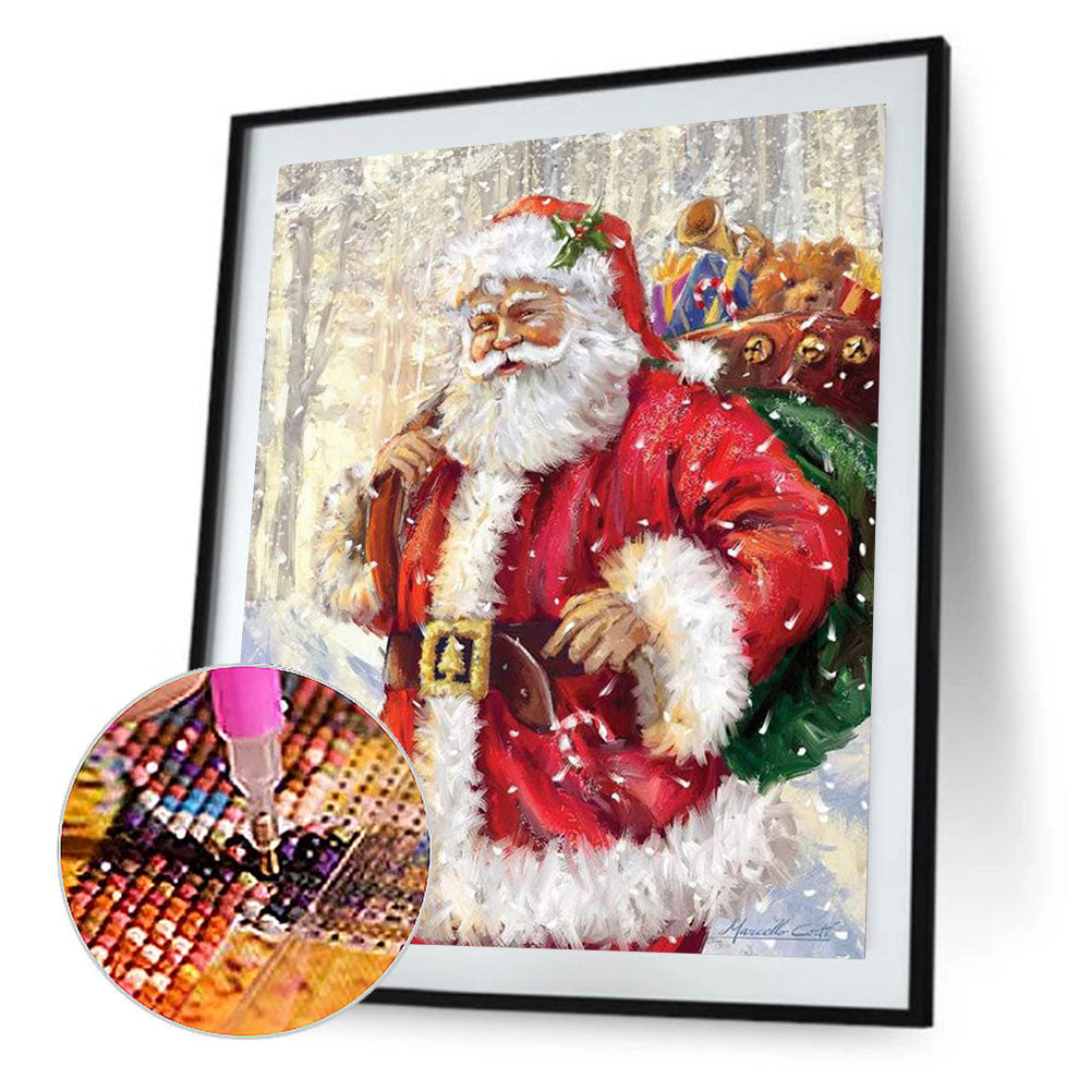 Santa Claus - Full Round Drill Diamond Painting 50*60CM