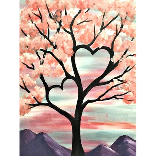 Love Tree - Full Square Drill Diamond Painting 40*50CM