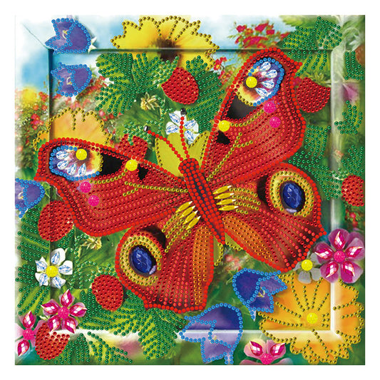 Butterfly - Special Shaped Drill Diamond Paiting 30*30CM