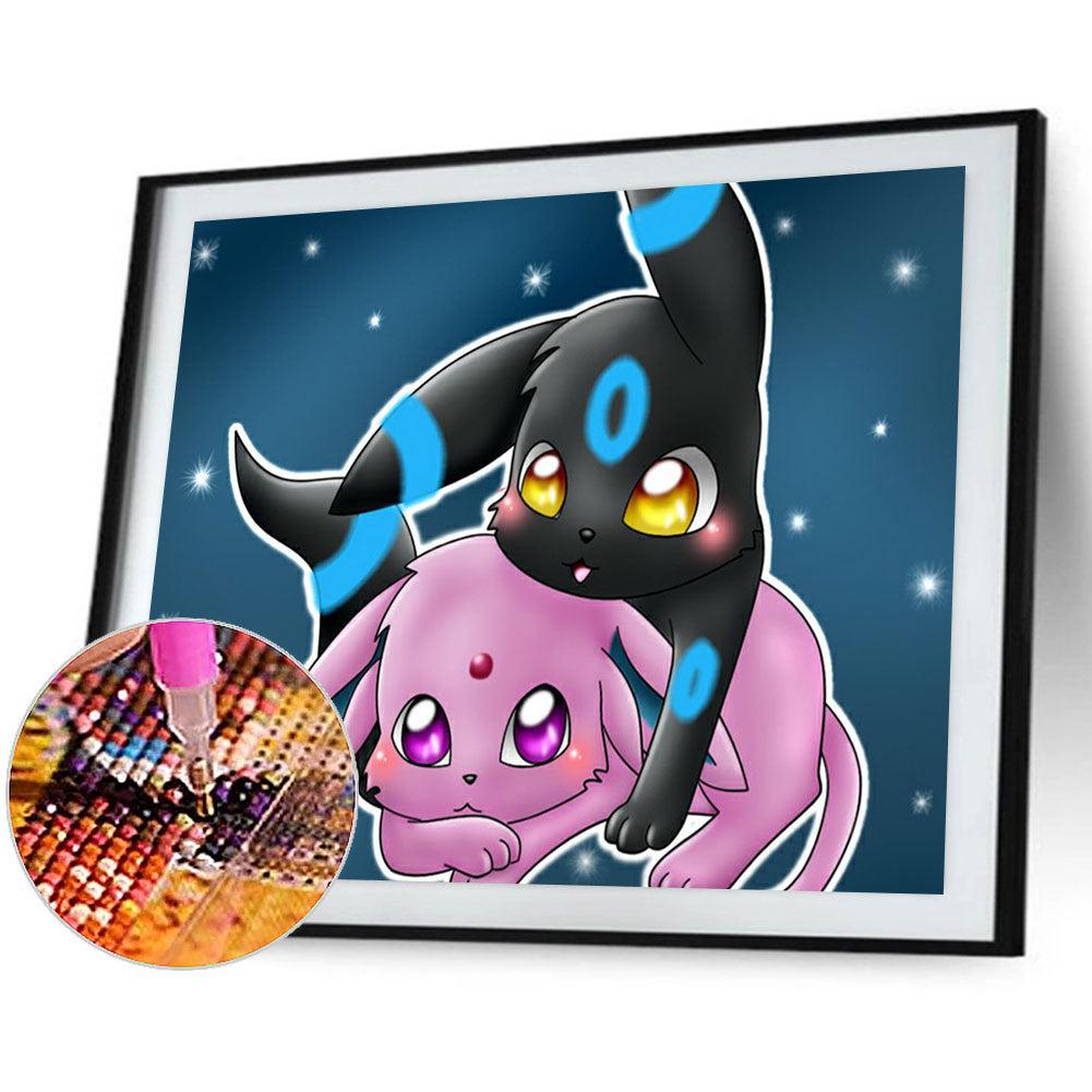 Pokemon - Full Round Drill Diamond Painting 40*30CM