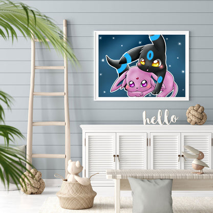 Pokemon - Full Round Drill Diamond Painting 40*30CM