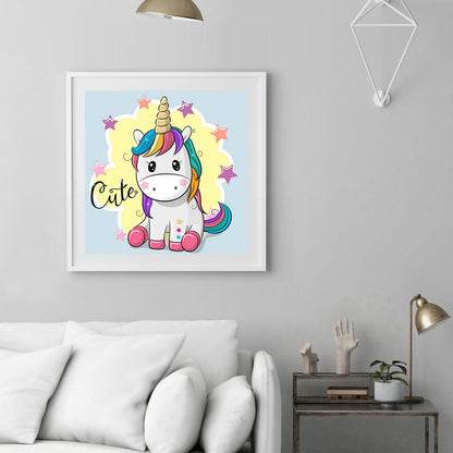 Unicorn - Full Square Drill Diamond Painting 30*30CM