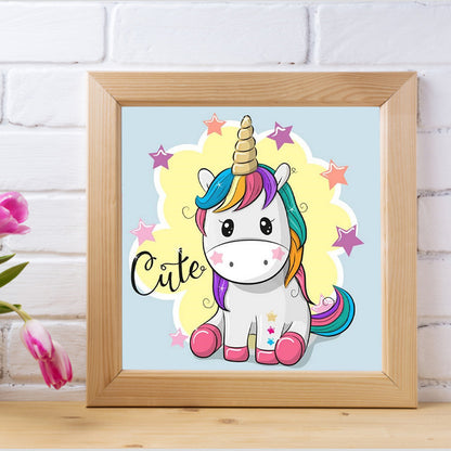 Unicorn - Full Square Drill Diamond Painting 30*30CM