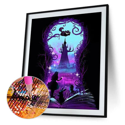 Animal Castle Adventure Silhouette - Full Square Drill Diamond Painting 50*60CM